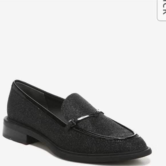 Sarto "Eda 3" black glitter loafer item number 563239 size 7 NWT - Picture 2 of 10